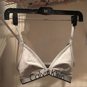SOLD / Calvin Klein Triangle Bralette